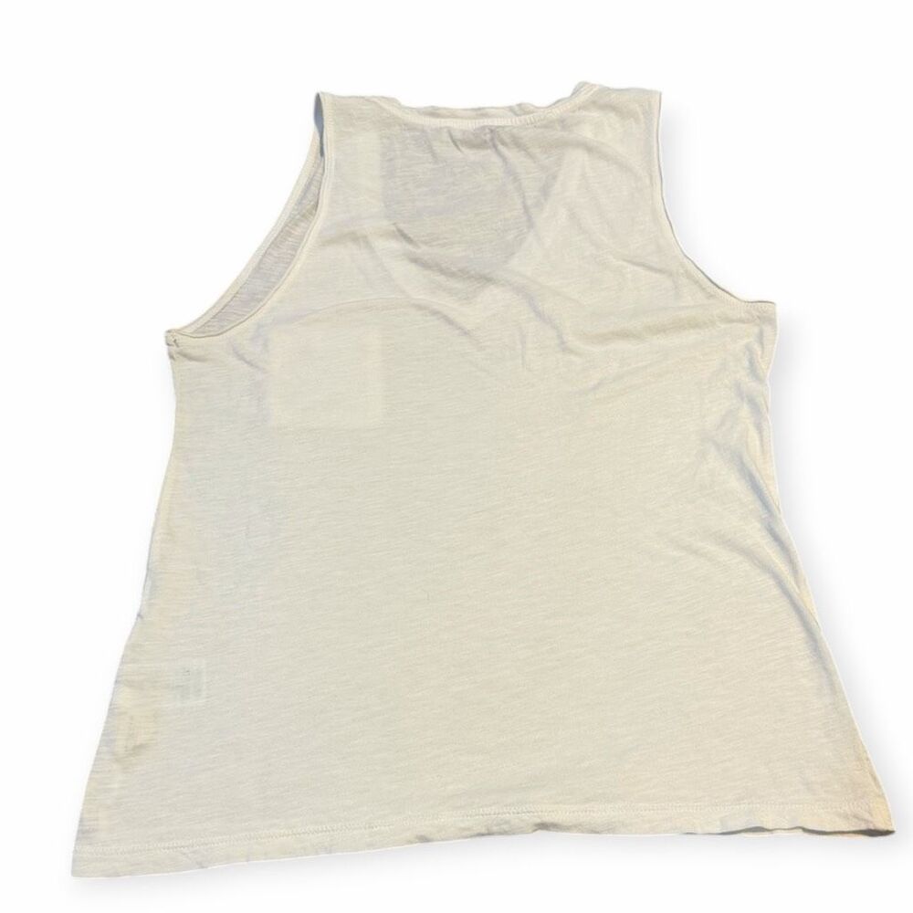 MADEWELL Women’s White Sleeveless Whisper Pocket Tank Size Small - Picture 3 of 6